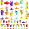 Eerrhhaq 30 PCS Spring Launchers Toys,Big Eye Monster Jumping Popper Toy,Pop Up Bouncy Spring Toys for Kids,Pinata Toys,Goodie Bags,Classroom Prizes view 1