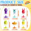 Eerrhhaq 30 PCS Spring Launchers Toys,Big Eye Monster Jumping Popper Toy,Pop Up Bouncy Spring Toys for Kids,Pinata Toys,Goodie Bags,Classroom Prizes view 2