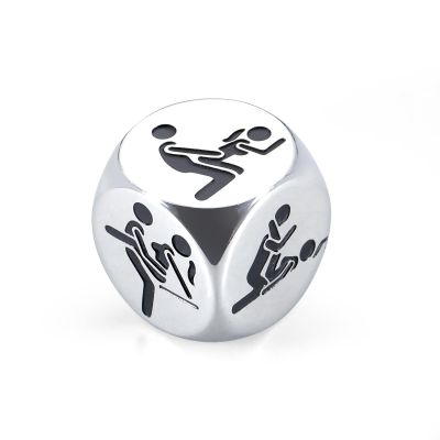 Date Night Dice - Sex Position Dice Game for Adults First Valentines Day Gifts for Boyfriend 11th Anniversary Gag Gifts for Couples Bridal Shower Gift for Him Her Men Iron Gift for Husband Wife