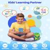 KOKODI Kids Smart Phone Toys, Birthday Gifts Idea Dinosaur Toys for 3 4 5 6 7 8 Year Old Boys, Touchscreen HD Digital Dual Video Camera, Preschool Learning Toy for Kids 3-5 Travel Trip Activity (Blue) view 3