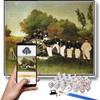 DIY Oil Painting Kit,The Artillerymen Painting by Henri Rousseau Arts Craft for Home Wall Decor view 1