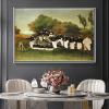 DIY Oil Painting Kit,The Artillerymen Painting by Henri Rousseau Arts Craft for Home Wall Decor view 3