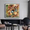 DIY Oil Painting Kit,Improvisation Dreamy Painting by Wassily Kandinsky DIY Oil Painting Paint by Number Kits view 2