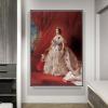 DIY Oil Painting Kit,Portrait of Queen Isabella Ii of Spain and Her Daughter Isabella Painting by Franz Xaver Winterhalter DIY Oil Painting Paint by Number Kits view 2