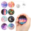 Pllieay 16PCS Solar System for Kids Galaxy Space Toys, 45mm Bouncy Balls Bulk and Galaxy Flashcards for Party Favors, Educational Space Toys view 3