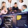 Pllieay 16PCS Solar System for Kids Galaxy Space Toys, 45mm Bouncy Balls Bulk and Galaxy Flashcards for Party Favors, Educational Space Toys view 4