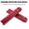 lififun Ultra Magazine, 18-Dart Magazine Dart Clips for Nerf Ultra 2 PCS Black & red view 2