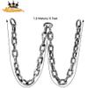 6 Pack 6 Feet Halloween Chains Props Plastic Chains Props Fake Link Prison Chain for Halloween Home Yard Party Decoration view 2