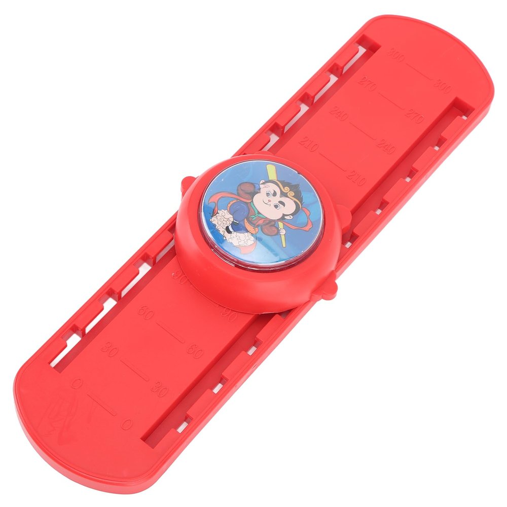 ABS Touch High Jump Toy Adjustable Kids Touch Jumping Toy Growth Chart Exercise (Red)