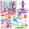 Drama Planet Craft Kits for Kids, Make Your Own Mini Desserts with Air Dry Clay, Create & Display Clay Creations, Art Activities, Great Gifts for Girls view 1