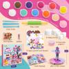 Drama Planet Craft Kits for Kids, Make Your Own Mini Desserts with Air Dry Clay, Create & Display Clay Creations, Art Activities, Great Gifts for Girls view 2