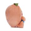 18cm Emoji Soft Toy, Peach Fruit "Sweet Cheeks" view 2