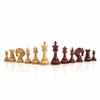 4.5 The King Arthur Staunton Luxury Chess Pieces Only - Triple Weighted (Bud Rosewood & Boxwood) view 3