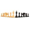 4.5 The King Arthur Staunton Luxury Chess Pieces Only - Triple Weighted (Ebony & Boxwood) view 2