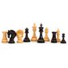 4.5 The King Arthur Staunton Luxury Chess Pieces Only - Triple Weighted (Ebony & Boxwood) view 4