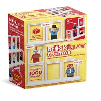 Tynies Brick Collector's Frame - Glass Animals Collectible Miniature Frame - Blown Glass Art for Kids and Home Decorations 1000-PACK
