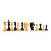 4.5" Premium Spike Staunton Series Chess Pieces Only - Triple Weighted (Ebony & Boxwood) view 3