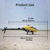 QIYHBVR RC Helicopter for Adults Dual-Brushless Motor Direct-Drive 6CH RC Helicopters with Adjustable Flight Controller,3D Flight RC Plane Outdoor view 2