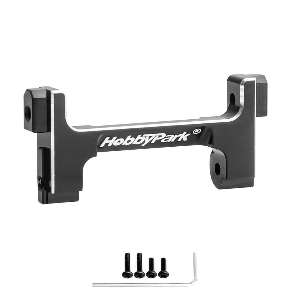 HobbyPark Aluminum Metal Rear Bumper Mounts for Traxxas TRX4M 1/18 RC Crawler