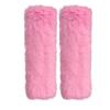 2-Pack Soft Plush Seatbelt Covers for Kids - Comfortable Pink Seat Belt Cushion for Newborns - Car Seat/Stroller Strap Accessories - Enhanced Driving Comfort & Protection (Pink) view 1