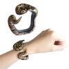 2 Pcs Halloween Snake Bracelet Tricky Snake Wristband Python Prank Toy for Halloween April Fools Day Cosplay Costume Party view 1