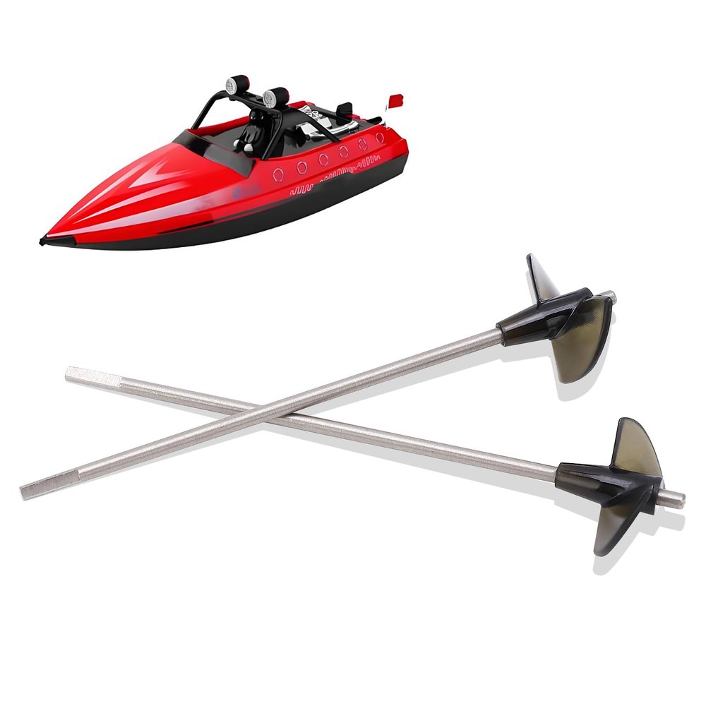 2PCS RC Propeller for WLtoys WL917 RC Boat, Stainless Steel and Plastic RC Boat Propeller Paddle for Wltoys Wl917 Remote Control Boat