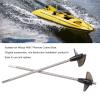 2PCS RC Propeller for WLtoys WL917 RC Boat, Stainless Steel and Plastic RC Boat Propeller Paddle for Wltoys Wl917 Remote Control Boat view 2