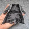 1:12 Scale Clothes Windbreaker Grey Long Trench Coat Model for 6" Body view 4
