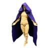 1:12 Scale Purple Cape Cloak with Hat for Body (no Figure) view 1