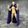 1:12 Scale Purple Cape Cloak with Hat for Body (no Figure) view 4