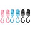 ljhnba 2 Pcs Mommy Bag Hanger Degree Rotate Baby Stroller Hooks Clips Multi Purpose Pram Shopping Hooks Stroller Organizer view 2