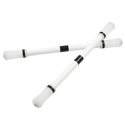Hitefu 2PCS Spinning Pen, White Finger Spinner Pen Rotating Pen Spinning Trainer, Gaming Trick Pen Mod for Student & Adults