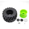 Lifehead 4PCS 1/8 Scale RC Monster Truck Rubber Tires173mmx91mm Obstacle Course Tires for Traxxas LOSI Arrma Kraton 6S Typhon 3S 17mm Hex view 4