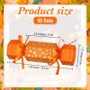 50 Packs Christmas Cracker Kit No Snap Xmas Party Table Favors Snowflake Reindeer DIY Christmas Party Cracker Candy Boxes for Holiday Dinner Decoration Gift (Pumpkin) view 3