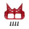 Aluminum Alloy DIY Steering Servo Mount Bracket for 1/10 RC Crawler Cheater Rig Rock Bouncer Roll Cage Capra RR10 Wraith Upgrades(Red) view 1