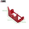 Aluminum Alloy DIY Steering Servo Mount Bracket for 1/10 RC Crawler Cheater Rig Rock Bouncer Roll Cage Capra RR10 Wraith Upgrades(Red) view 3