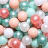 GOGOSO Ball Pit Balls for Toddlers Phthalate-Free BPA-Free Non-Toxic Crush Proof Soft Plastic Play Balls Baby Kids Shape Tent Pool Playhouse Playpen Party Decor,Pink Green White,100PCS view 1