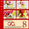 Square Exercise Dance Dragon Ribbon Streamer Printed with Dragon Tattoo, Comes with 3D Real-Like Dragon Head and Swing Rope Outdoor Dragon Poi Set (Rainbow Dragon, 19.6 FT (6 Meters)) view 4