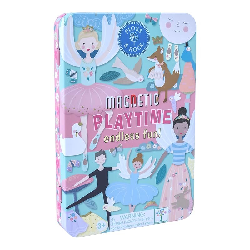 Floss & Rock Enchanted Magnetic Playtime, 7.67-inch Height, Creative, Imaginative Play