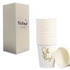 Geloar Oh Boy Party Cups for Baby Shower, 20 Pack 9oz Gold Oh Boy Disposable Paper Party Cups for Baby Shower Baby Welcome Party (Oh Boy Cups) view 1