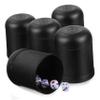 5 Sets Dice Cup   Mini Dice Shaker Black Dice Ktv Entertainment Dice Game Dice Rolling Cup Regalo Dice Shaking Cup Bulk Dice Dice Hand Crank Plastic Color Cup view 1