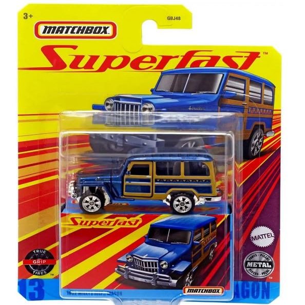 Matchbox Superfast 1962 Willys Wagon (Blue) #13