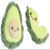 Ebba Adorable Precious Produce Avocado Rattle & Crinkle Set Baby Stuffed Animal - Bright & Colorful Design - Interactive Fun - Green 4 Inches view 2