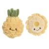 Ebba Adorable Precious Produce Pineapple Rattle & Crinkle Set Baby Stuffed Animal - Bright & Colorful Design - Interactive Fun - Yellow 4 Inches view 1