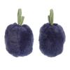 Ebba Adorable Precious Produce Blueberry Rattle & Crinkle Set Baby Stuffed Animal - Bright & Colorful Design - Interactive Fun - Blue 4 Inches view 3