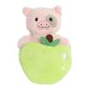 Aurora Playful Pocket Peekers Paisley Piglet Baby Stuffed Animal - Soft & Cuddly Toy - Interactive Playmate & Comforter - Pink 5.5 Inches view 1