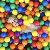 BBRUN Ball Pits Balls 500 Count Play Plastic Balls for Ball Pits Playpen BPA- Free Crush Proof Bounce House Balls for Pet Dogs,Soft Plastic Pool Ball for Toddlers (Rainbow, 500 Count) view 3
