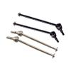 KEAAN RC 108015 Metal Universal Drive Shaft Dogbone for HSP 1/10 94111 94110Pro 94108 Off-Road Monster Truck Upgrade Parts (Color : Black(2Pcs)) view 2