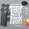 92 Kinds of Gear One Set 92pcs Bag Plastic Toys for Model Robot Car DIY Accessories view 2