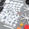 92 Kinds of Gear One Set 92pcs Bag Plastic Toys for Model Robot Car DIY Accessories view 3